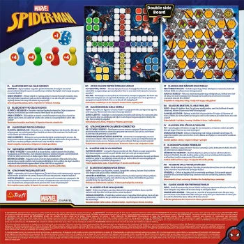 Igra 2u1 Kinez / Zmije I Ljestve Spider Man Trefl 02419 5