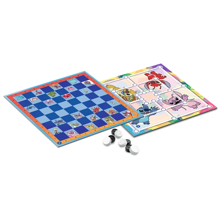 Igra Dame I Mlin Lilo I Stitch Trefl 02799 2