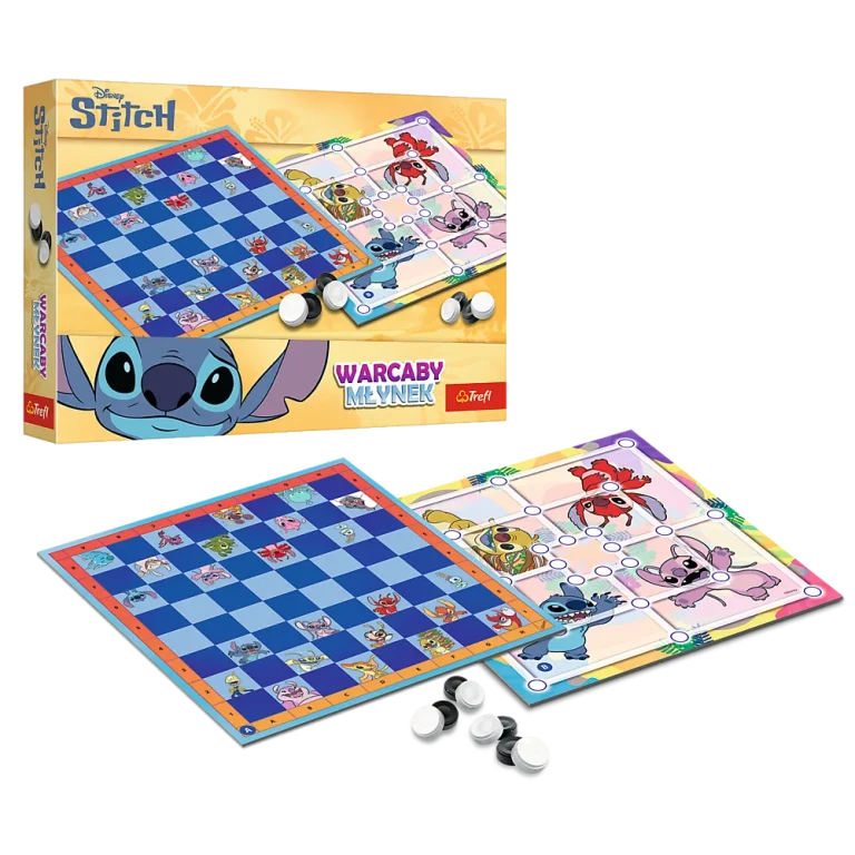 Igra Dame I Mlin Lilo I Stitch Trefl 02799 4