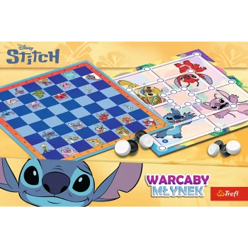 Igra Dame I Mlin Lilo I Stitch Trefl 02799 5
