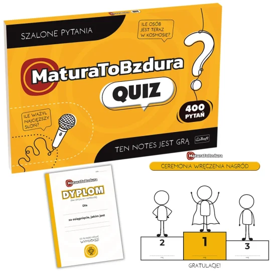 Igra Maturatobzdura Quiz Trefl 30071 1