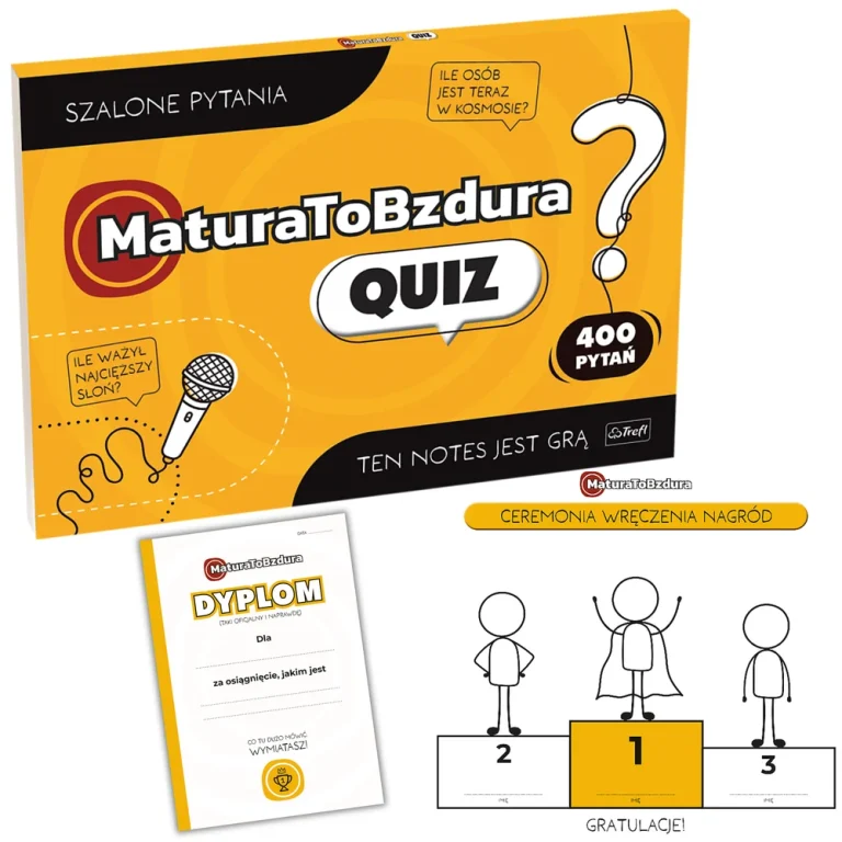 Igra Maturatobzdura Quiz Trefl 30071 1