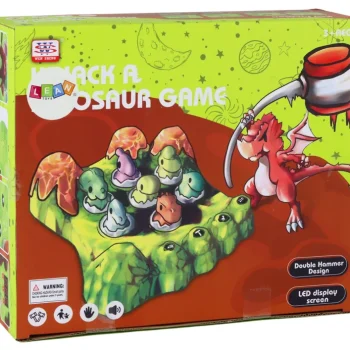 Igra Wack A Mole Dinosauri Ploča Dva Čekića Zelena Svjetla Zvukovi 4