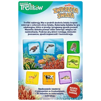 Igra Životinje Svijeta Trefl 02337 4