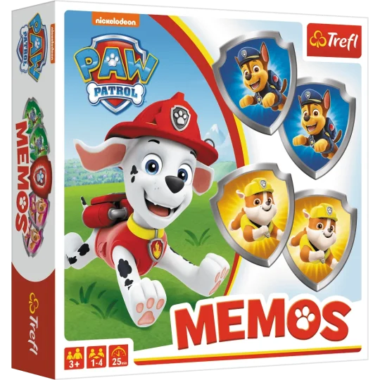 Igra Pamćenja Paw Patrol Memos Trefl 01892 1