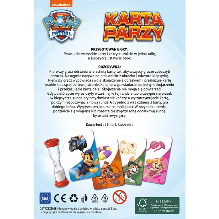 Igra S Kartama Paw Patrol Pairs Trefl 02691 2