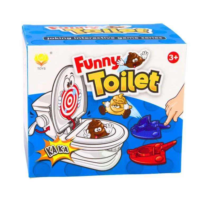 Igra Vještine S Wc Katapultom Zabavna Arkadna Igra Za Dvoje 7