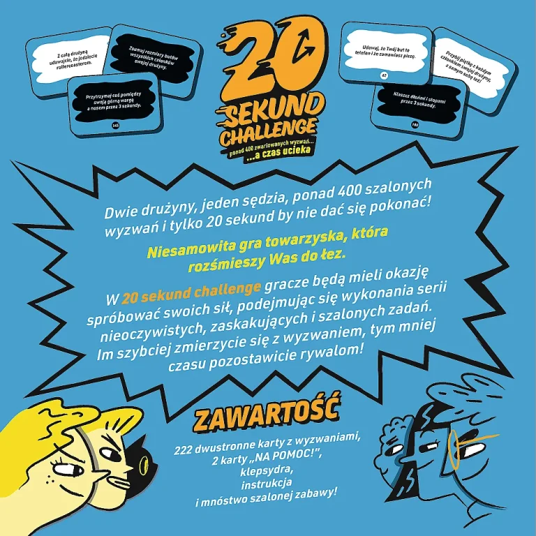 Igra Za Zabavu – Izazov Od 20 Sekundi – Trefl 01934 12