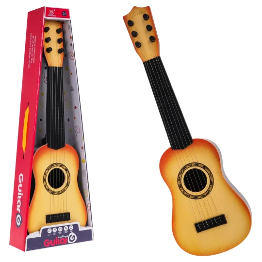 Igraća Klasična Gitara Svijetlosmeđa 3+ 6 žica 1