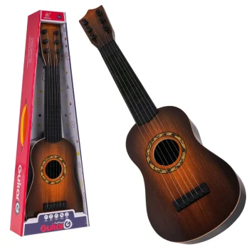 Igraća Klasična Gitara Tamnosmeđa 3+ 6 žica 2