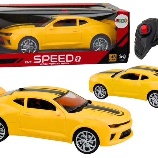 Igračka Automobil Sportski Automobil Na Daljinsko Upravljanje Rc 1:16 Žuti 1
