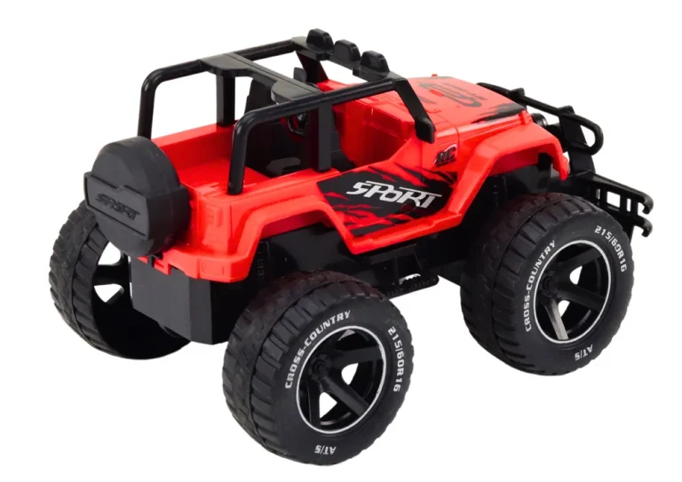 Igračka Automobil Na Daljinsko Upravljanje Terenski Automobil Rc 1:18 Crveni 3