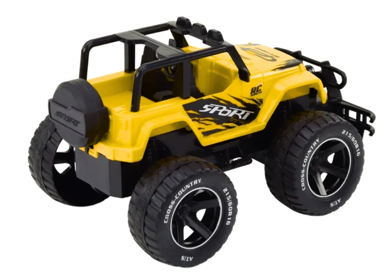Igračka Automobil Na Daljinsko Upravljanje Terenski Automobil Rc 1:18 Žuti 3
