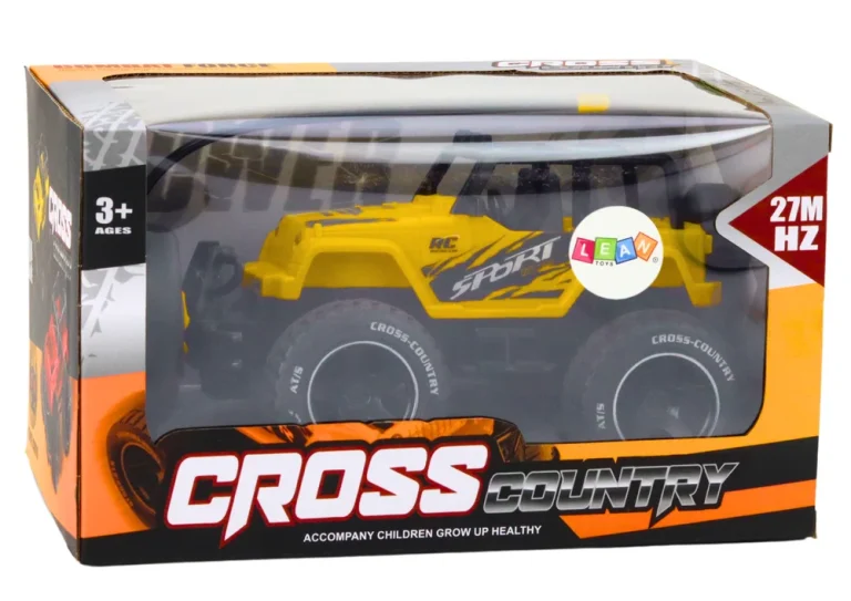 Igračka Automobil Na Daljinsko Upravljanje Terenski Automobil Rc 1:18 Žuti 5