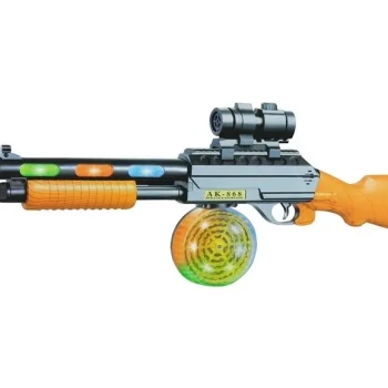 Igračka Mitraljez Ak 868 1 Sa Svjetlom I Zvukom 60 Cm 3