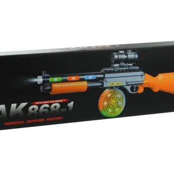 Igračka Mitraljez Ak 868 1 Sa Svjetlom I Zvukom 60 Cm 4
