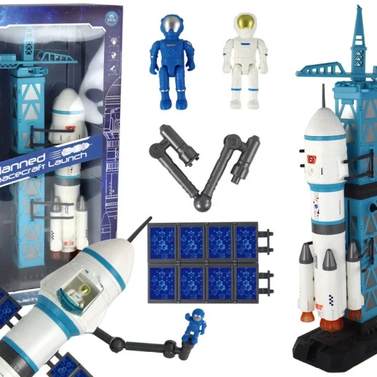 Igračka Svemirska Misija Raketa Astronauti Lanser 15 Elemenata 1