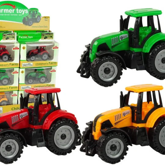 Igračka Traktor S Velikim Kotačima, 3 Boje 1