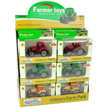 Igračka Traktor S Velikim Kotačima, 3 Boje 6