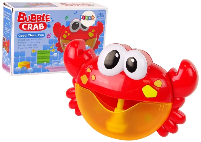 Igračka Za Kupanje Generator Pjene Crveni Rak 1
