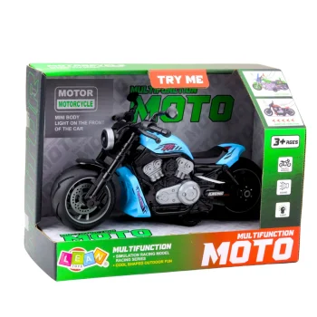 Igračkasti Motocikl Sa Svjetlima I Zvukovima, Plavi 4