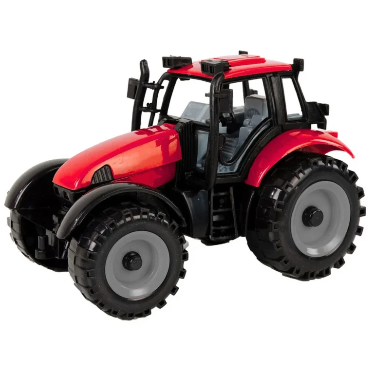 Igrački Traktor S Otvarajućom Haubom Crveni 13 Cm 2