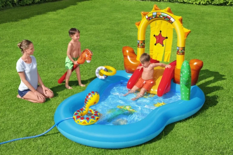 Igralište Divljeg Zapada + Bestway Tobogan 10