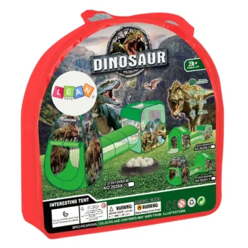 Igralište Za Djecu 3 U 1 Šatorska Kućica Bazen Dinosauri 3