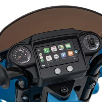 Indian Chopper Motocikl Na Akumulator, Plavi Motor Na Akumulator 12