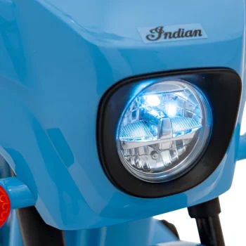 Indian Chopper Motocikl Na Akumulator, Plavi Motor Na Akumulator 15