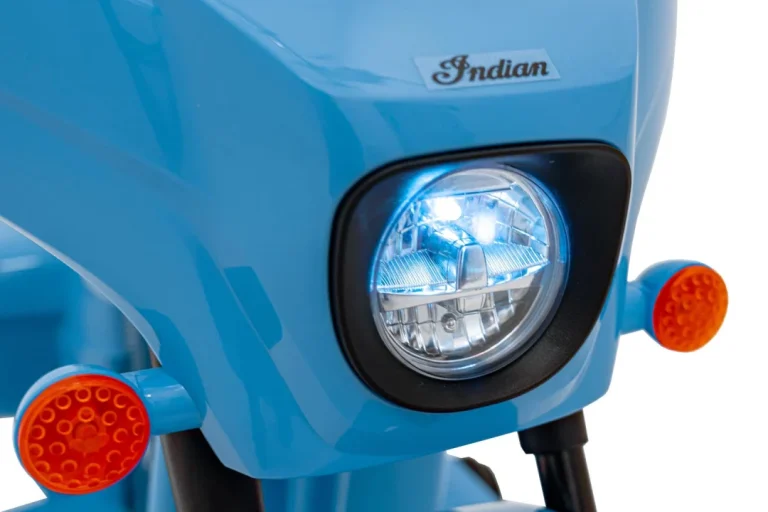 Indian Chopper Motocikl Na Akumulator, Plavi Motor Na Akumulator 15