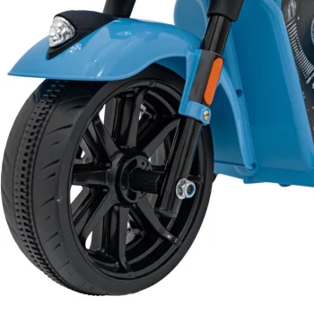 Indian Chopper Motocikl Na Akumulator, Plavi Motor Na Akumulator 16