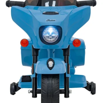 Indian Chopper Motocikl Na Akumulator, Plavi Motor Na Akumulator 4