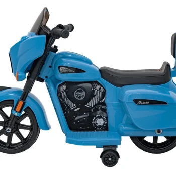 Indian Chopper Motocikl Na Akumulator, Plavi Motor Na Akumulator 6