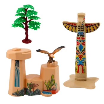 Indijanski Set Kajak, Totem I Figure 2