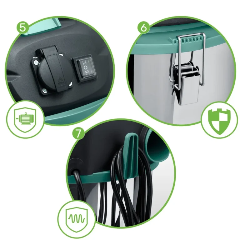 Industrijski Usisavač 30l 1600w Hm 402 12