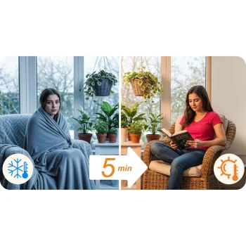 Infracrveni Grijač 600w Berdsen Bd 981 Wifi Aplikacija Za Daljinsko Upravljanje 14