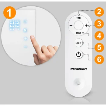 Infracrveni Grijač 960w Berdsen Bd 989 Wifi Aplikacija Za Daljinsko Upravljanje 7