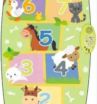 Interaktivna Edukativna Podloga Za Skakanje Za Djecu 12m+ Zvukovi životinja 2