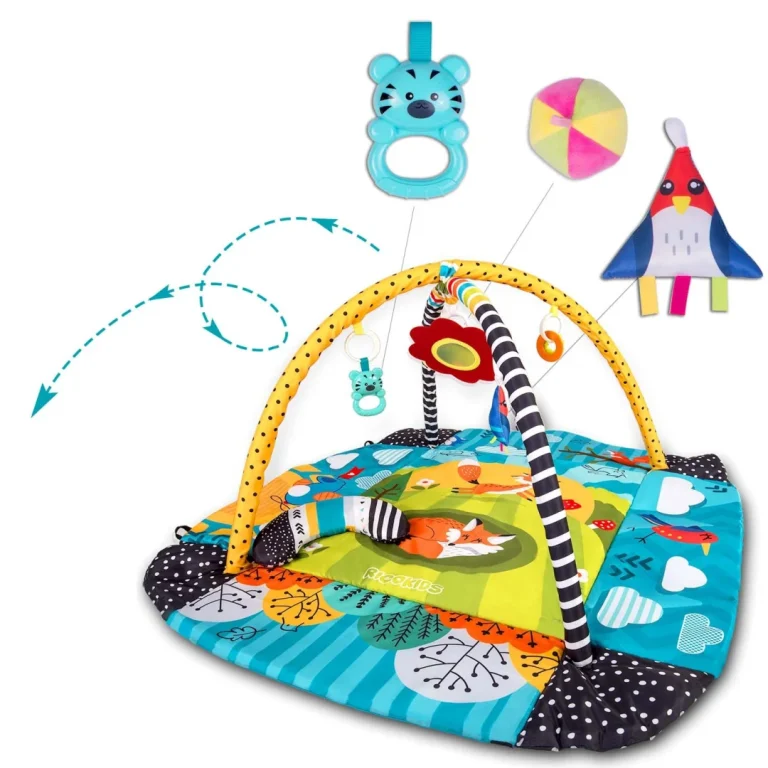 Interaktivna Edukativna Prostirka 110 X 100 Cm Lisek Ricokids 8