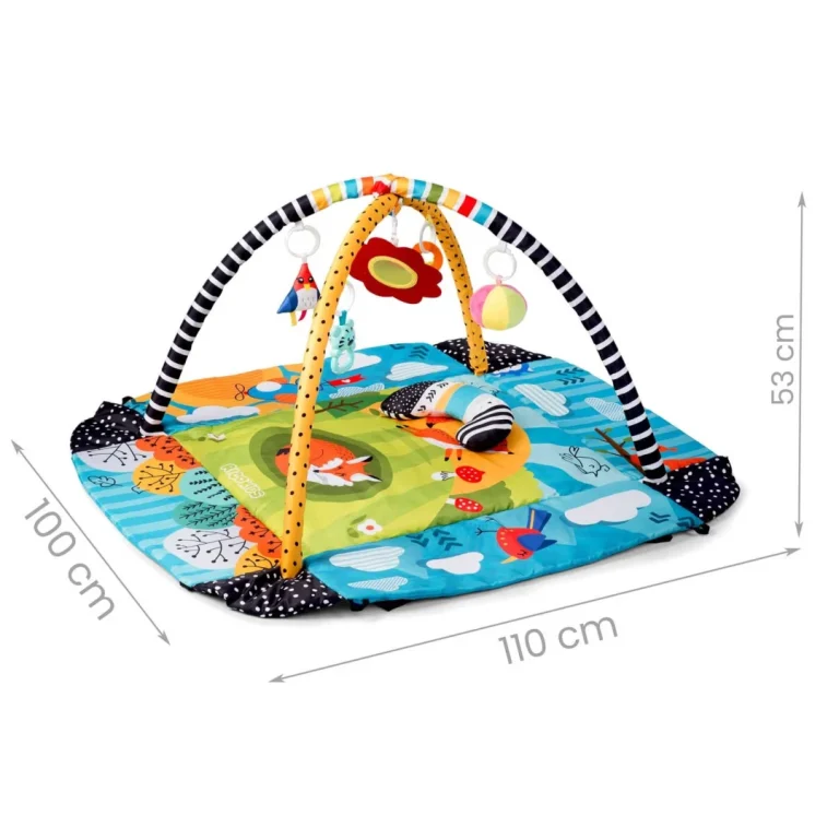 Interaktivna Edukativna Prostirka 110 X 100 Cm Lisek Ricokids 9