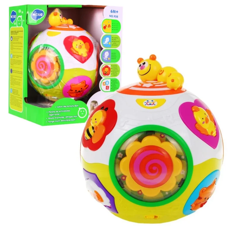 Interaktivna Glazbena Lopta Ø 15 Cm Za Bebe 6m+ 1