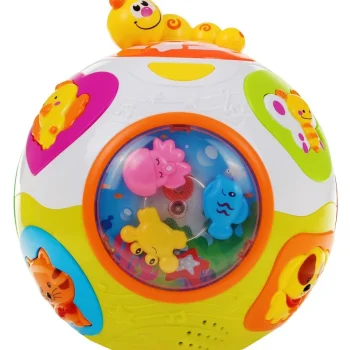 Interaktivna Glazbena Lopta Ø 15 Cm Za Bebe 6m+ 2