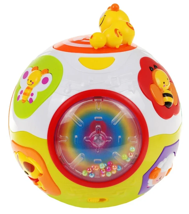 Interaktivna Glazbena Lopta Ø 15 Cm Za Bebe 6m+ 4