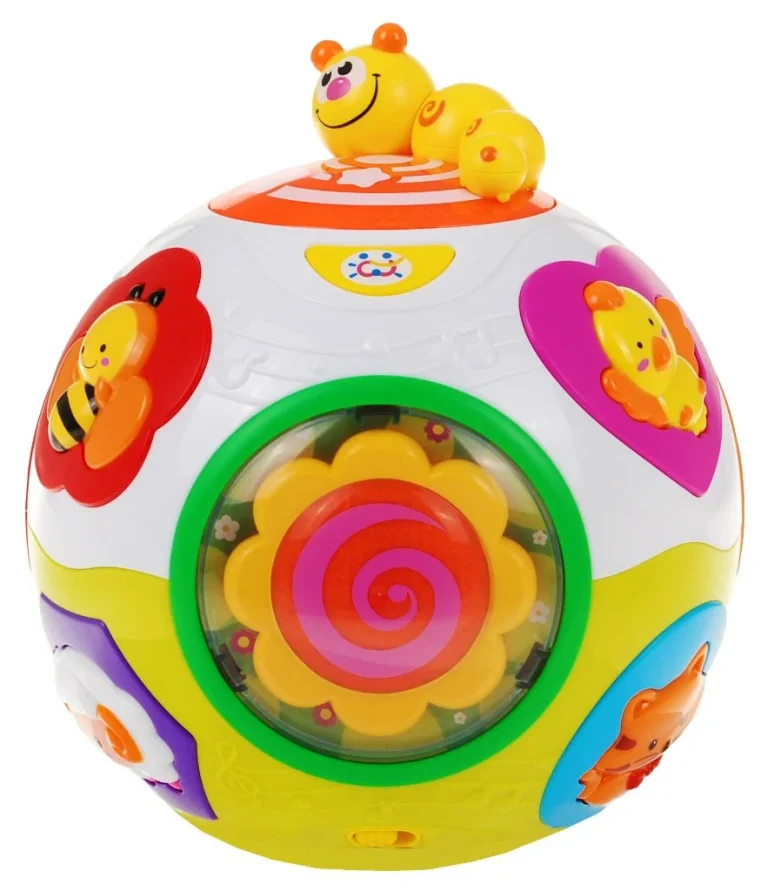 Interaktivna Glazbena Lopta Ø 15 Cm Za Bebe 6m+ 5