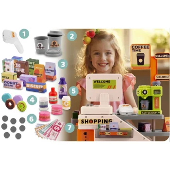 Interaktivna Igračka Blagajna Rk 822 Ricokids 5