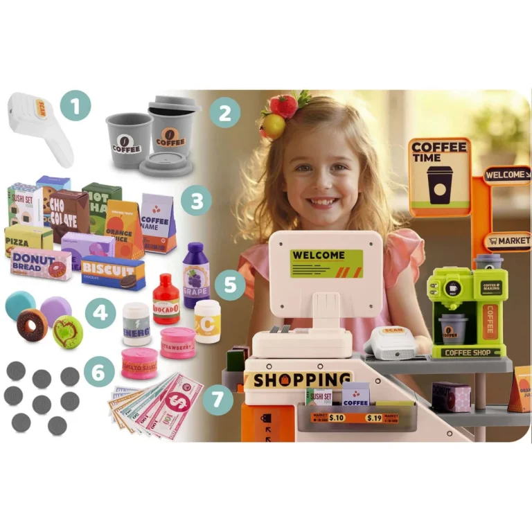 Interaktivna Igračka Blagajna Rk 822 Ricokids 5
