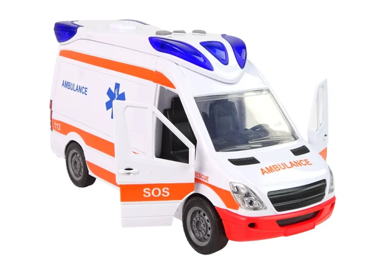 Interaktivna Kola Hitne Pomoći S Nosilima, Svjetlo I Zvuk 2