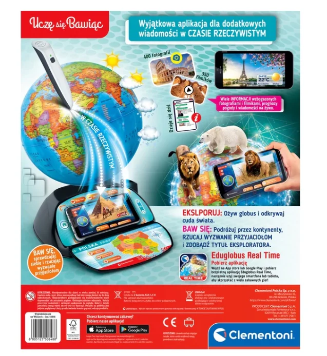 Interaktivni Eduglobus Clementoni 50848, Poljski Jezik 5