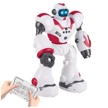 Interaktivni Rc Robot Na Daljinsko Upravljanje, 16 Funkcija, Svjetla, Zvukovi, Ružičasta 3